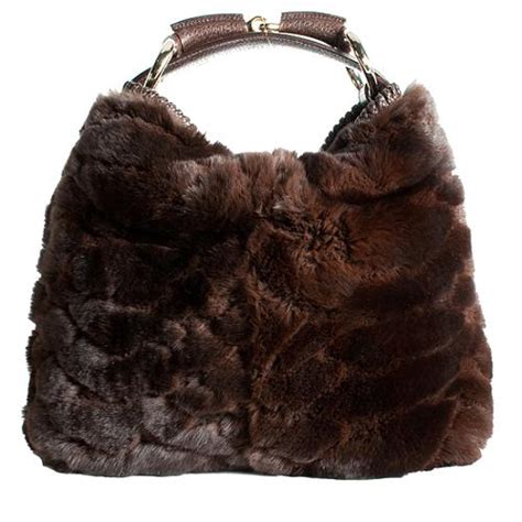 Gucci Fur Purse 